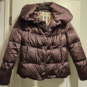 Womens Burberry Puffy Coat